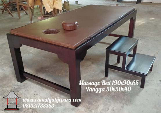 Massage Bed Ranjang Meja Pijat Physiotherapy kayu Jati RJJ.FSS.046