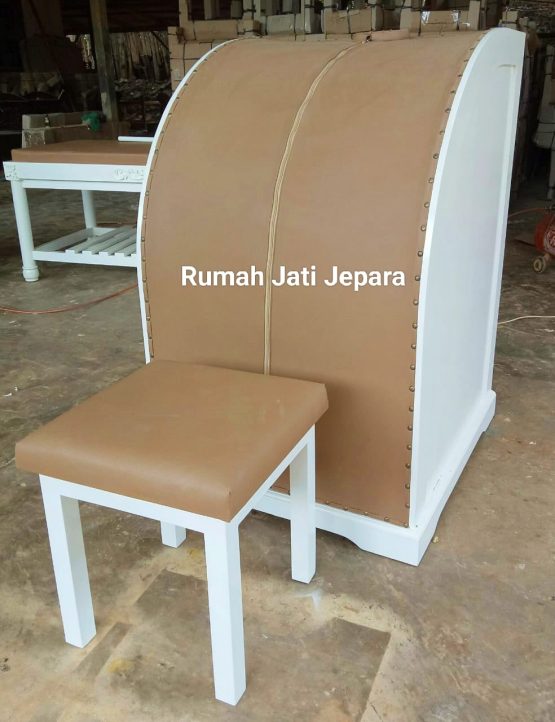Steambox Saunabox Alat Pelangsing Kayu Mahoni Cat Duco RJJ.FSS.051
