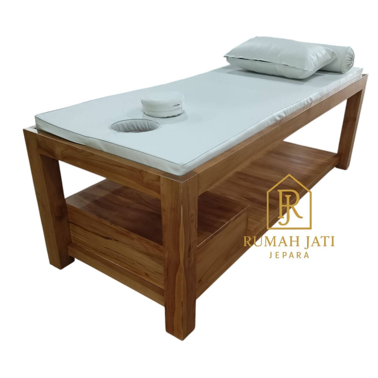 Massage Bed Kayu Jati – Meja Pijat, Ranjang Terapi, Bed Spa Premium ...