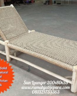 Sun Lounger Bangku Pantai Bed Kolam Renang RJJ.ODF.012